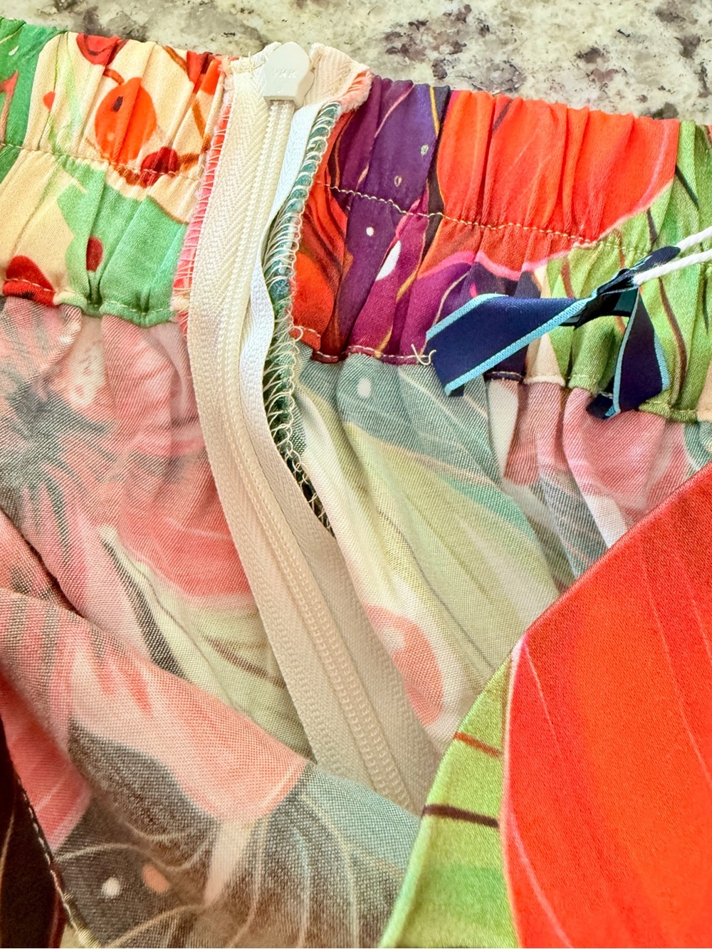 NWT Shore Tropical High Waisted Pants 
Sz XS - Picture 8 of 10